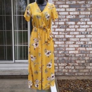 Sienna Sky yellow jumpsuit M